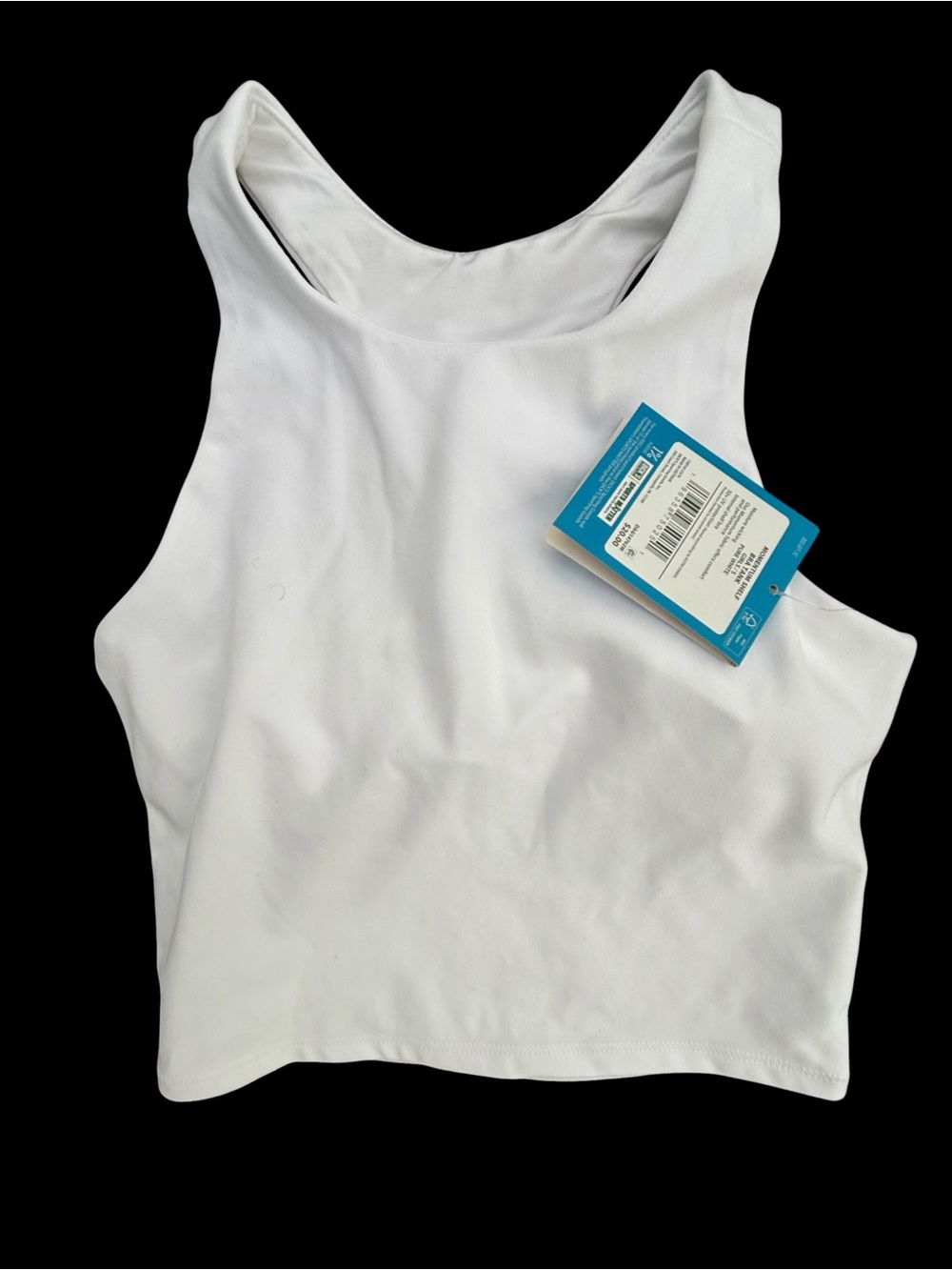 DSG Momentum Shelf Bra Tank NWT Sports Pure White size Small